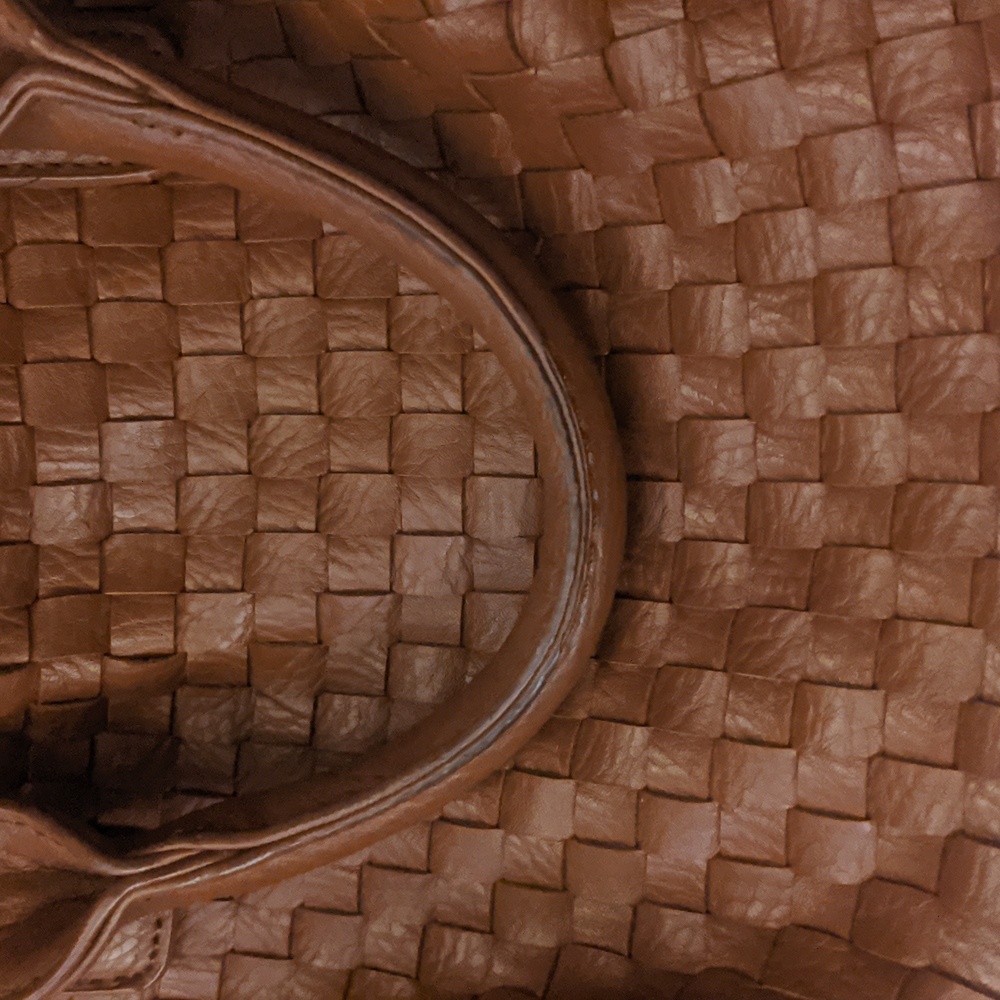 Brown Woven Handbag - Picture 2 of 10